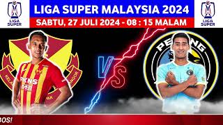 SELANGOR FC vs PENANG FC  LS6  LIVE SELANGOR MALAM INI [upl. by Colwell]