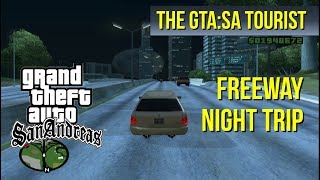 The GTASA Tourist Freeway Road Trip night [upl. by Walley]