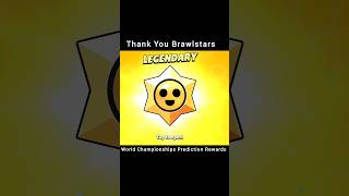 World Championships Prediction Rewards 🏆💥brawlstars bs worldchampionship championship shorts [upl. by Senaj150]