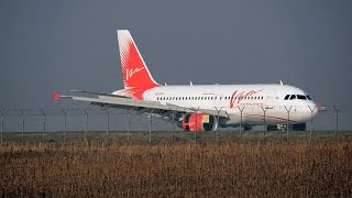 Airbus A319 VQBTK VIM Airlines  Chisinau International Airport KIVLUKK  Moldova [upl. by Mortensen]