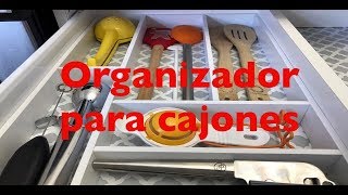 DIY organizador para cajones de la cocina [upl. by Loveridge671]