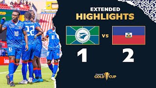 Extended Highlights Martinique vs Haiti  Gold Cup 2021 [upl. by Coucher631]