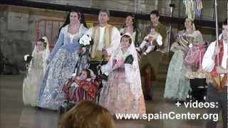 Ofrenda Floral Virgen en Fallas Valencia 2012 [upl. by Oirasec]