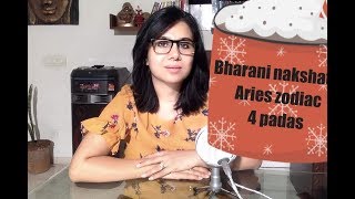 Bharani Nakshatra Aries zodiac  4 padas 22 [upl. by Namialus307]