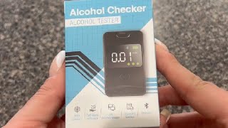 Super nice Breathalyzer Professional Grade Accuracy Alcohol Analyzer Review [upl. by Yelroc]