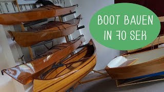 Eigenes Boot bauen  BootsbauWorkshop Usedom [upl. by Ellata]