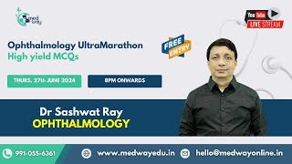 Ophthalmology  UltraMarathon High Yield MCQs [upl. by Kowalski74]