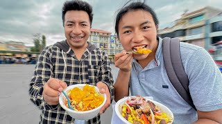 PROBANDO COMIDAS CALLEJERAS en ECUADOR  OTAVALO  FERNANDO OTAVALO VLOGS [upl. by Annamarie]