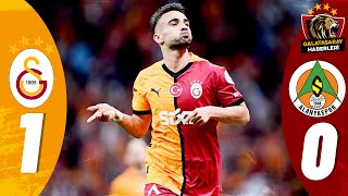 Galatasaray 10 Alanyaspor  MAÇ ÖZETİ  Trendyol Süper Lig  Önemli Kareler [upl. by Izabel767]