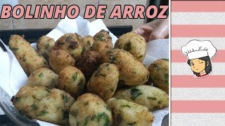 🍚Como Fazer Bolinho De Arroz Fácil E Rápido Sem Ovos sem fermento💗 [upl. by Natica315]