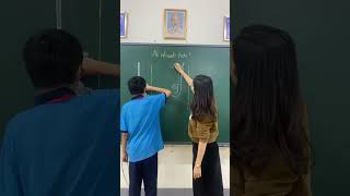 Ai nhanh hơn cohuongtantam school hoctro caudohacknao dovui art ainhanhhon short teacher [upl. by Anowahs]