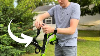 Trimmer Shoulder Strap Review [upl. by Imled964]