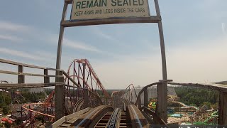 Viper Six Flags Great America GoPro HD POV [upl. by Horlacher]