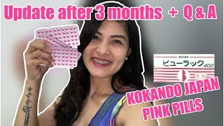 KOKANDO PINK PILLS JAPAN  UPDATE AFTER 3 MONTHS  Q amp A itsZhaStories [upl. by Illehs]