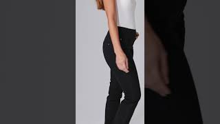 Momapproved cool These jet black straight leg jeans are the perfect blend of comfort and style [upl. by Sharp]