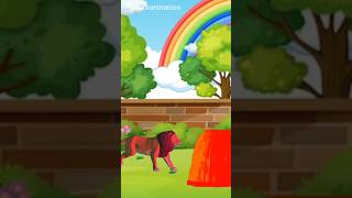 funny painting music animals shorts animation [upl. by Langer]