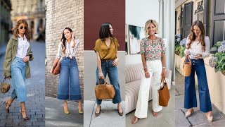 How to Rock Wide Leg Jeans Like a Fashion Pro [upl. by Shererd]