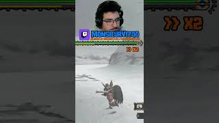 Un long combat shorts clips twitch monsterhunter monsterhunterfreedomunite monsterhunterwilds [upl. by Aikenat]