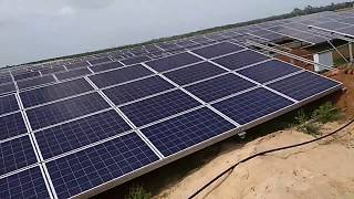 10 mw solar power plant in west bengal WBSEDL [upl. by Flavian942]