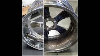 Rechrome Wheels Before and After  CalChrome [upl. by Htezil]