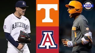 2 Tennessee vs Arizona Highlights  MLB Desert Invitational  2023 College Baseball Highlights [upl. by Ulphiah49]