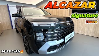 फीचर्स इस Alcazar Facelift में है 1499 लाख🔥 Hyundai Alcazar Facelift 2024  Alcazar Signature AT [upl. by Anitan999]