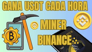 BINANCE MINERIA PAGANDO POR HORA  GANA DINERO USANDO TRUST WALLET CADA 60 MINUTOS [upl. by Madriene]