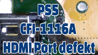 PS5 HDMI Port defekt [upl. by Keryt]