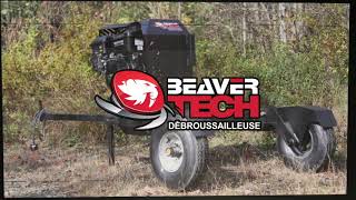 Beavertech débroussailleuse vtt ATV brushcutteur [upl. by Eimmat46]