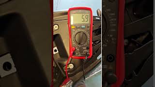 Aprilia RS 457 check leakage current [upl. by Airdnoed467]