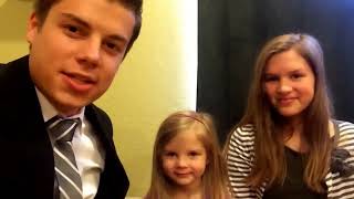 MUST WATCH Lawson Bates Quizzes 5 year old Sister on History [upl. by Benilda]