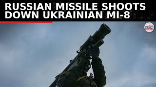 Russian missile downs Ukrainian MI8 helicopter  Belgorod faces attack  Putin issues fresh warning [upl. by Ylrebma]