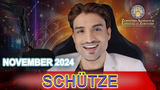 SCHÜTZE MONATSHOROSKOP NOVEMBER 2024 ZEHNSTERN ASTROLOGIE [upl. by Harve]