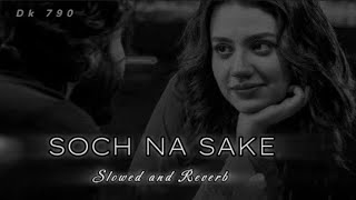 Soch Na Sake  Slowed and Reverb song  Lofi song  Arijit Singh  Dk 790 [upl. by Llenil]