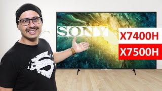 Sony X7500H  Sony X7400H  All the details  Sony X7500H  Sony X7400H vs Sony X8000H [upl. by Anicul]