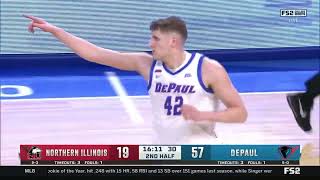 DePaul Mens Basketball vs Northern Illinois Game Highlights [upl. by Gustaf396]