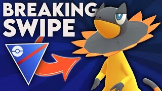 NEW BREAKING SWIPE HELIOLISK IS A DEBUFF MONSTER IN THE GREAT LEAGUE  Pokémon GO Battle League [upl. by Adnilev168]