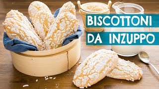 I Morbidosi  Biscottoni da Inzuppo  Ricetta Facile per una Colazione Sana e Golosa  55Winston55 [upl. by Swamy]