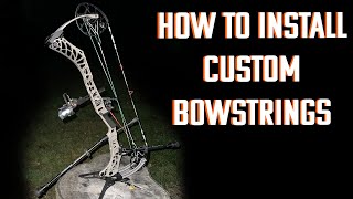 BOWSTRING INSTALL GUIDE  Mathews Phase 4 [upl. by Ole]