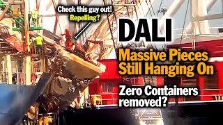 DALI Massive Pieces Still Hanging On Zero Containers Removed [upl. by Etsirk]