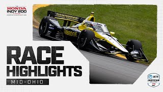 Race Highlights  2024 Honda Indy 200 at MidOhio  INDYCAR SERIES [upl. by Ardet]