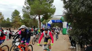 Salida de la XV Ruta BTT del Jamón de María [upl. by Etnaihc]