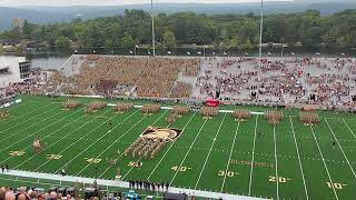 West Point Band Honors 82nd Airborne Marches on 3rd Regiment of Corps National Anthem DE St Game [upl. by Byrd]