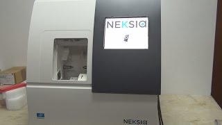 First look at Essilor Neksia Edger machine in 3D [upl. by Nannaihr]