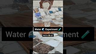 fire 🔥 on water 🌊 science 🧪 experiment  Water 💦 VS fire 💥 😱  shorts experiment viralshorts [upl. by Anawad]