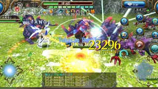 Toram online Leveling 260265 Mini boss spot leveling [upl. by Yrohcaz]