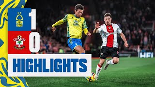 MATCH HIGHLIGHTS  AWONIYI STRIKE SINKS SAINTS  NOTTINGHAM FOREST 10 SOUTHAMPTON  PREMIER LEAGUE [upl. by Ab543]