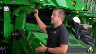 John Deere S700 Feed Accelerator [upl. by Eskill752]