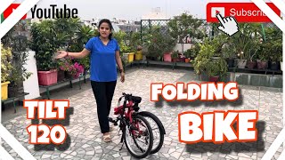 Best things about our Folding Bike  Btwin tilt 120decathlon btwin tilt 120 [upl. by Geminian]