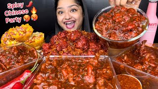 SPICY SPICY SPICY🌶️ CHICKEN SCHEZWAN NOODLESCHICKEN GRAVY LOLLIPOPCHILLI CHICKEN CHICKEN KATORI [upl. by Doniv]